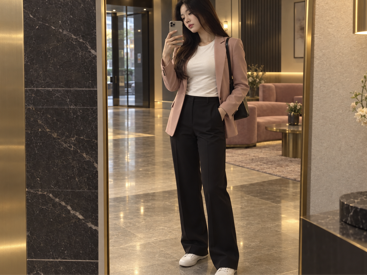 서울 노원 방문 홈케어 일정을 준비하는 젊은 성인 한국 여성 관리사